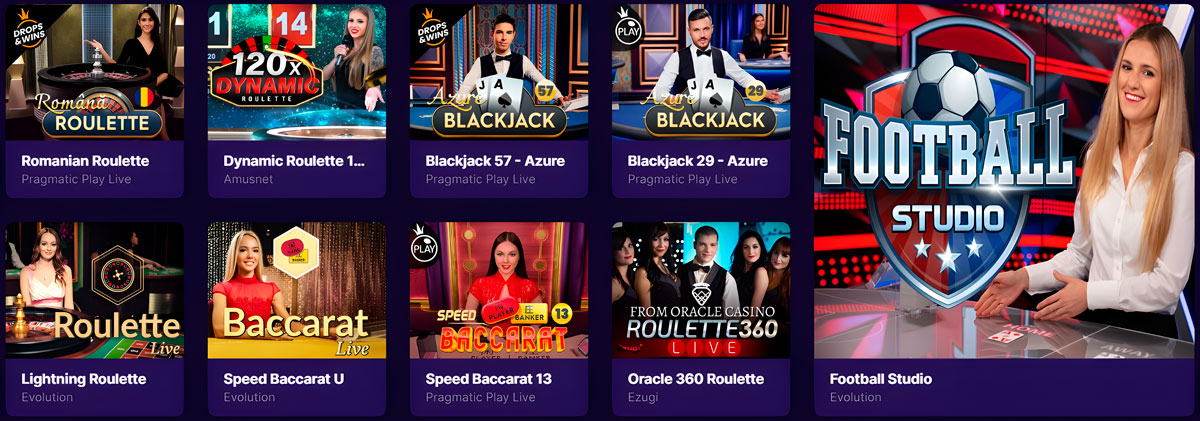 Live Casino Cryptoboss Casino