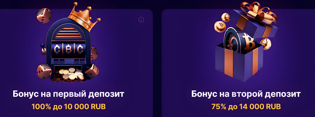 Cryptoboss Casino Бонусы